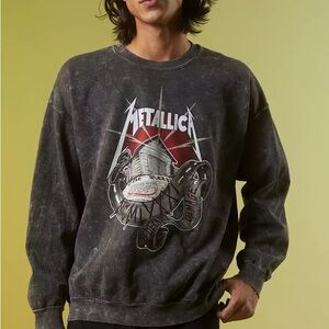 Urban Outfitters Black Crewneck Sweater with Classic Style